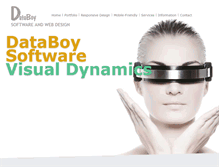 Tablet Screenshot of databoysoftware.com